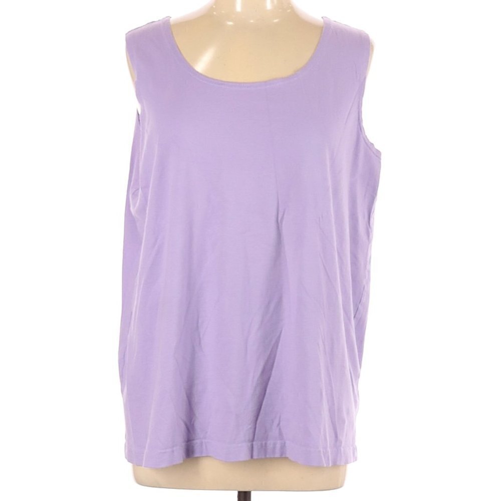 Roaman's 100% Cotton Tank Top